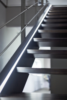 Obr. 13: Detail osvětlení schodiště