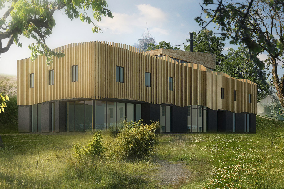 Přífařička – Budova pro pobytové a vzdělávací programy Střediska ekologické výchovy SEVER