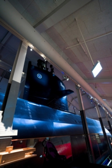 Na strop nad ponorku Neptun byla instalována perforovaná stropní kazeta Lindab, která zajišťuje správnou teplotu, vlhkost a přívod vzduchu