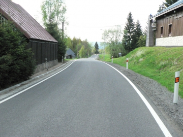 O víkendu začala fungovat zrekonstruovaná silnice III/29019 mezi Horním Polubným a Kořenovem v Jizerských horách