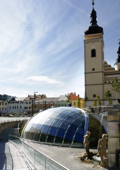 Centrem historické části Mladé Boleslavi je Staroměstské náměstí