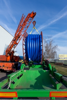 Technologie Compact Pipe pro přivaděč vody na Kroměřížsku