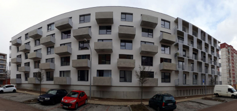 Dokončení bytového domu Sylván s materiály ZAPA beton