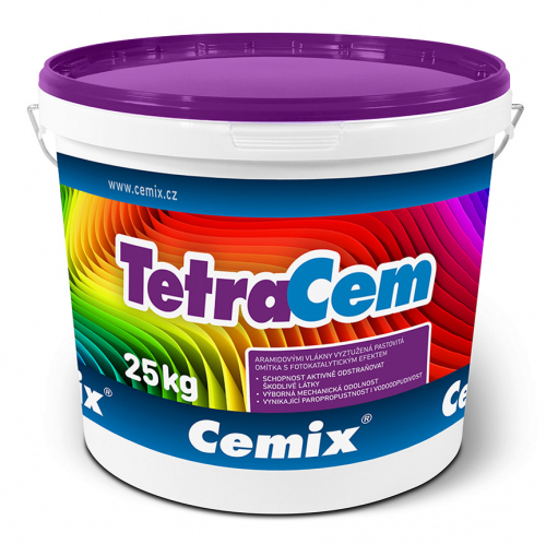Pastovitá omítka Cemix TetraCem
