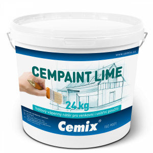 Cemix CEMPAINT LIME – vysoce kvalitní vápenný nátěr určený pro venkovní i vnitřní použití